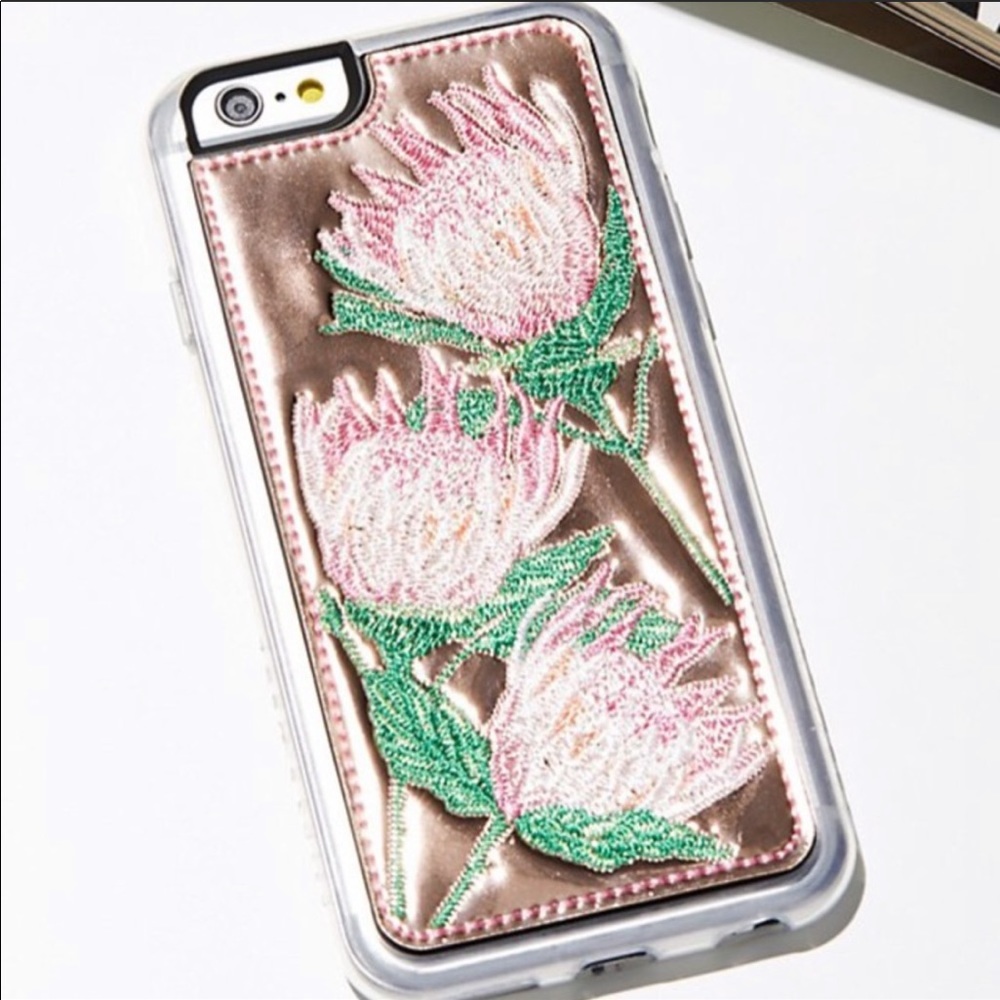 FREE PEOPLE Wild West Rose Gold iPhone CASE 6 6s 7